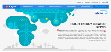 KEPCO Plant Service Engineering Co.,Ltd. website
