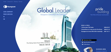 Keangnam Enterprises, Ltd. website