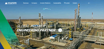 Hyundai Engineering Co., Ltd. website
