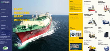 Hyundai Heavy Industries Co., Ltd. website