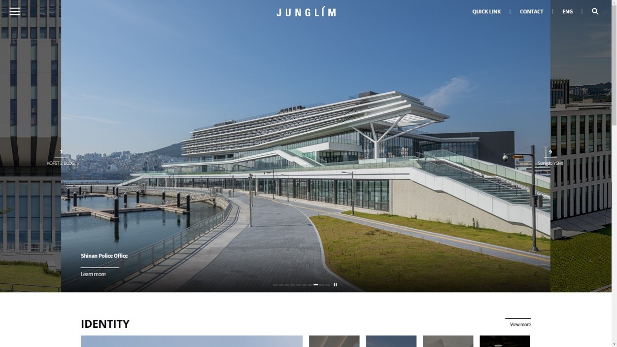 JUNGLIM ARCHITECTURE website