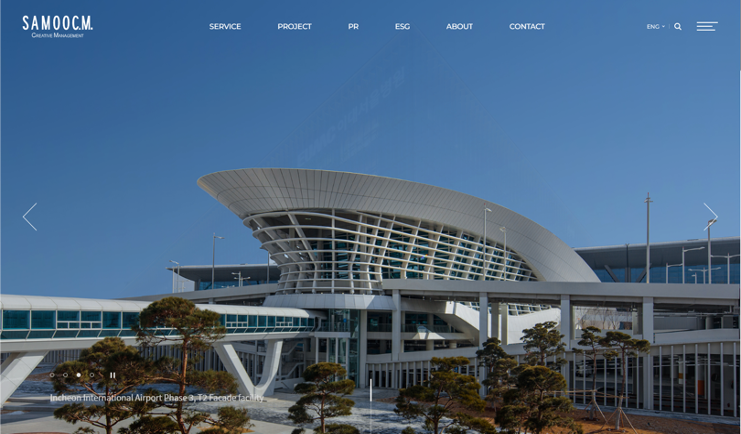 SAMOOCM Architects&Engineers website